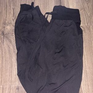 Lululemon Black Dance Studio Mid Rise Crop Pants